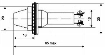 Светосигнальная арматура серии АВР (16 мм)